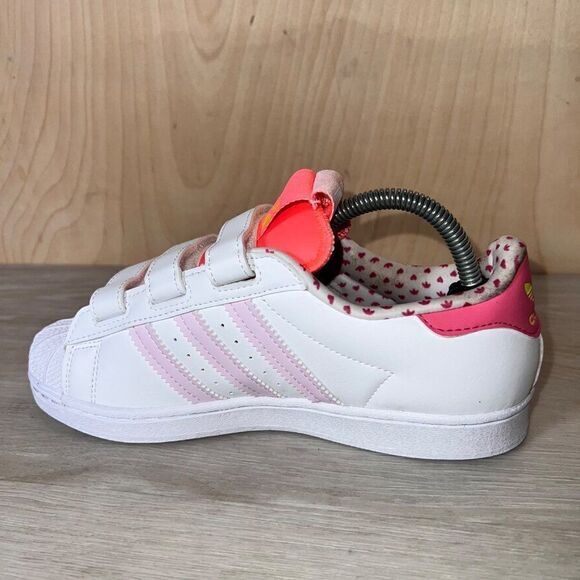 Adidas Superstar Shell Toe Little Kid 'Valentine's Day' GY3337 Youth 3 - Picture 6 of 12